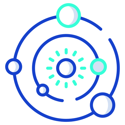 Solar system Generic color lineal-color icon