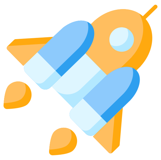Space rocket Generic color fill icon