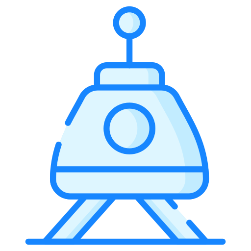 ruimtecapsule Generic color lineal-color icoon
