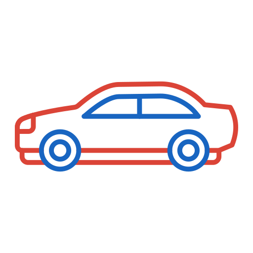 車 Generic color outline icon