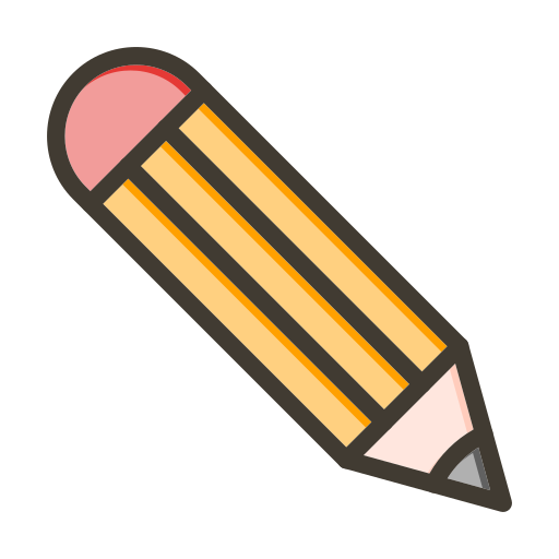 ołówek Generic color lineal-color ikona