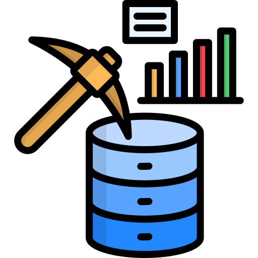 data-mining Generic color lineal-color icon