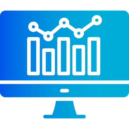 statistiche Generic gradient fill icona