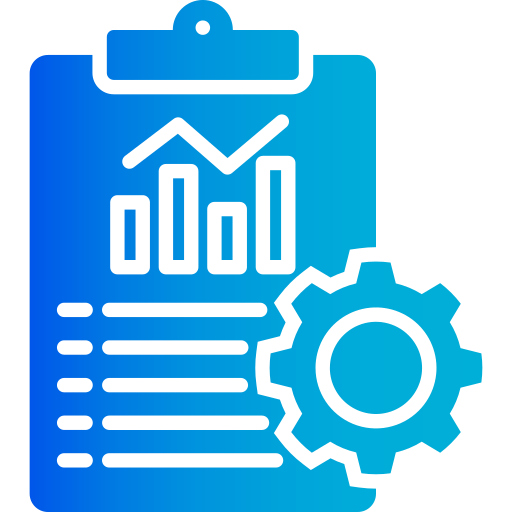 Data report Generic gradient fill icon