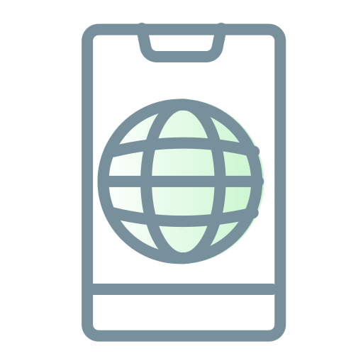 Earth globe Generic gradient lineal-color icon