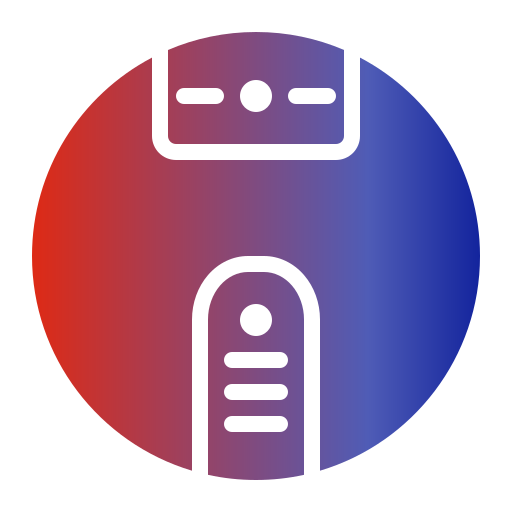 ロボット掃除機 Generic gradient fill icon