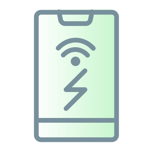 Wireless charging Generic gradient lineal-color icon