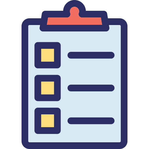 Checklist Generic color lineal-color icon