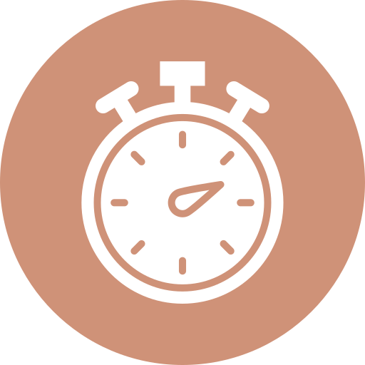 Stopwatch Generic color fill icon