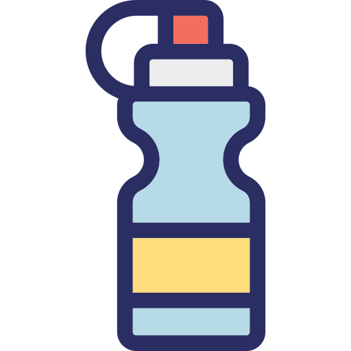 bottiglia d'acqua Generic color lineal-color icona
