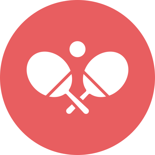 Table tennis Generic color fill icon
