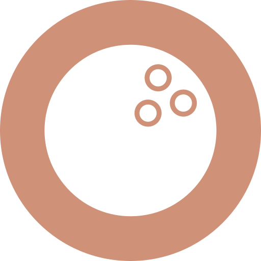 Bowling ball Generic color fill icon