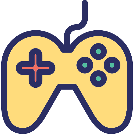 ゲームパッド Generic color lineal-color icon