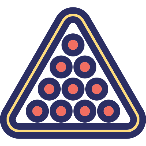 piłka do snookera Generic color lineal-color ikona