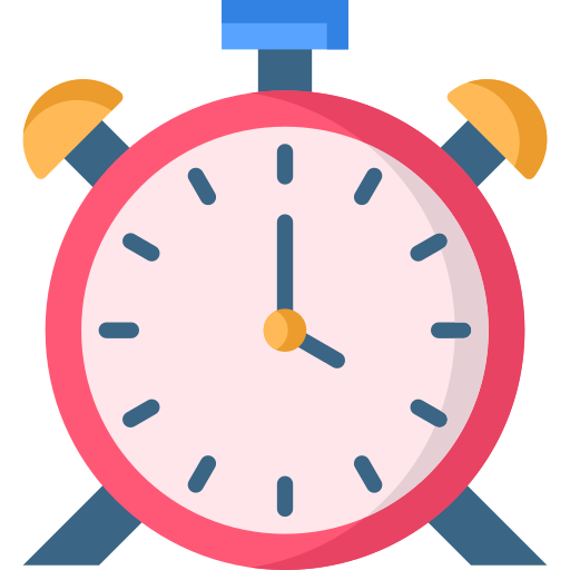 Alarm clock Generic color fill icon
