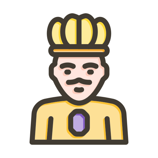 King Generic color lineal-color icon