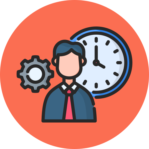 Time management Generic color lineal-color icon