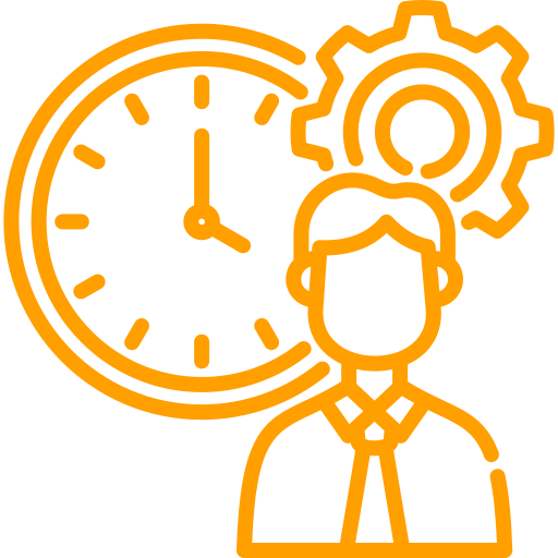 Time managament Generic color outline icon
