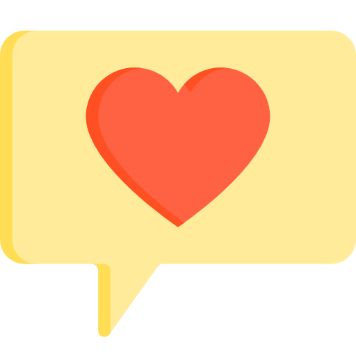 mensaje de amor itim2101 Flat icono