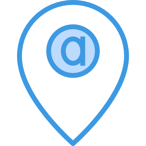 Location itim2101 Blue icon