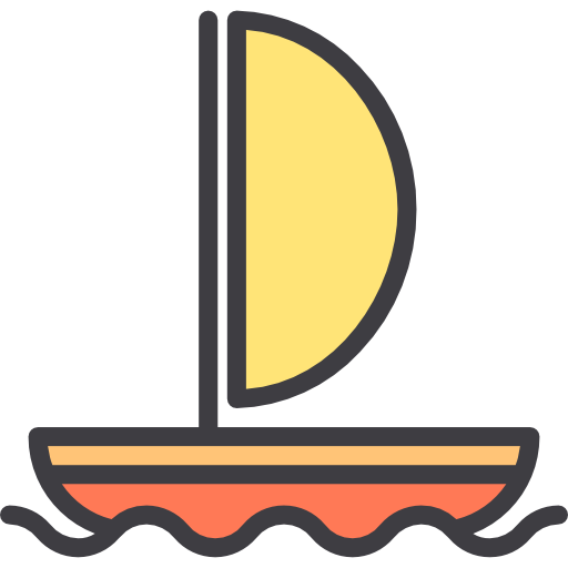 ボート itim2101 Lineal Color icon