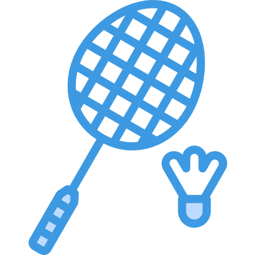 badminton itim2101 Blue icon
