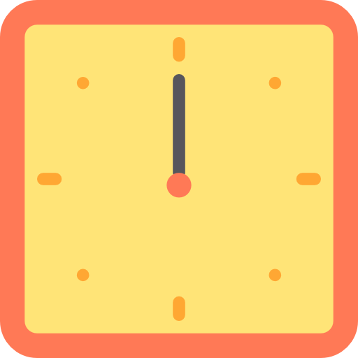 Clock time itim2101 Flat icon