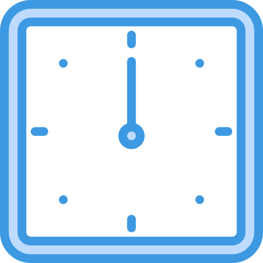 Часы время itim2101 Blue иконка