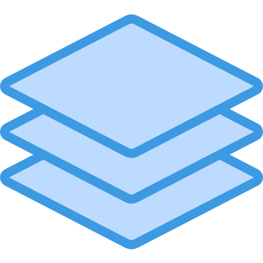 層 itim2101 Blue icon