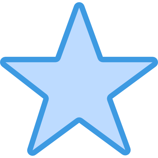 estrela itim2101 Blue Ícone