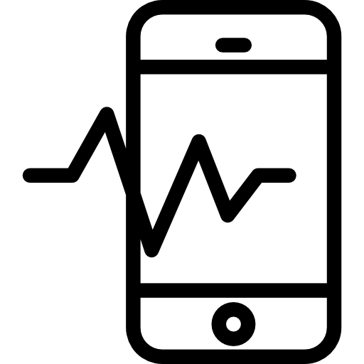 Кардиограмма Kiranshastry Lineal иконка
