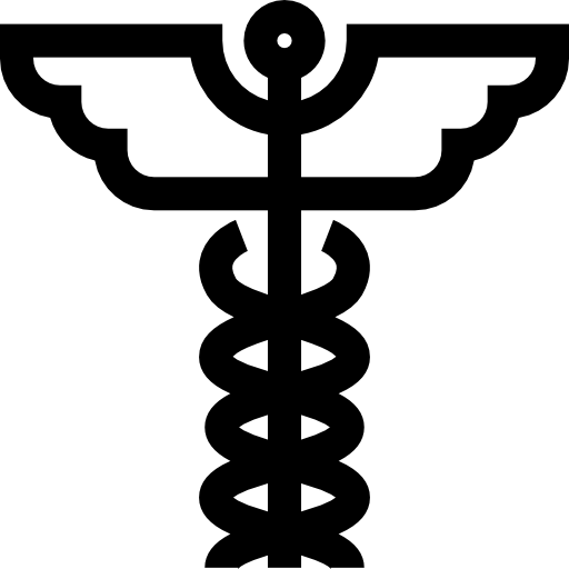 caduceus Basic Straight Lineal icon