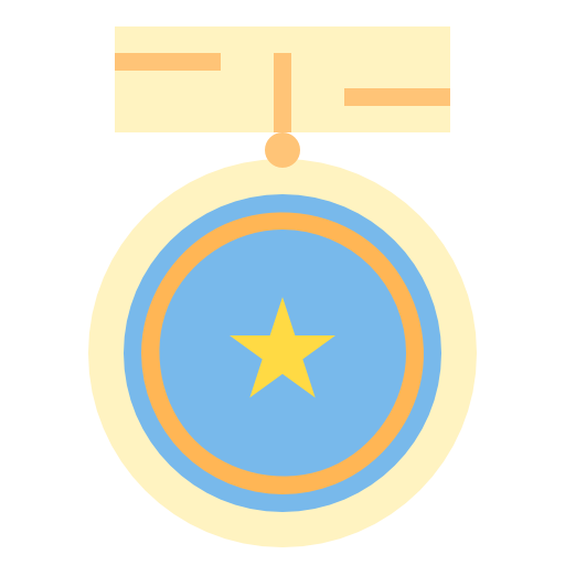 Medal itim2101 Flat icon