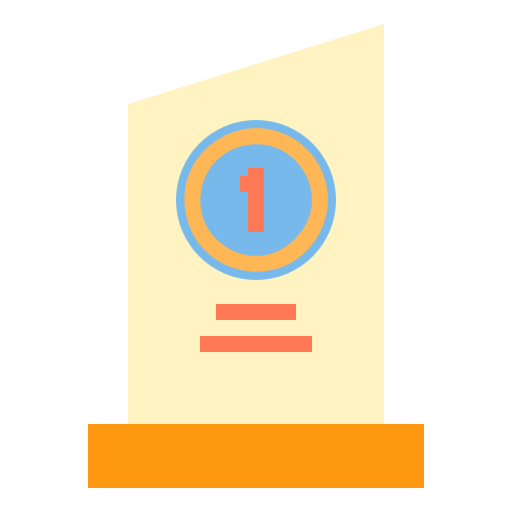 Trophy itim2101 Flat icon