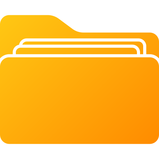 Folder Generic gradient fill icon