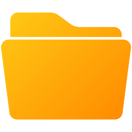 Folder Generic gradient fill icon