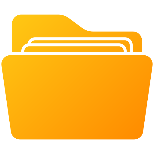 Folder Generic gradient fill icon