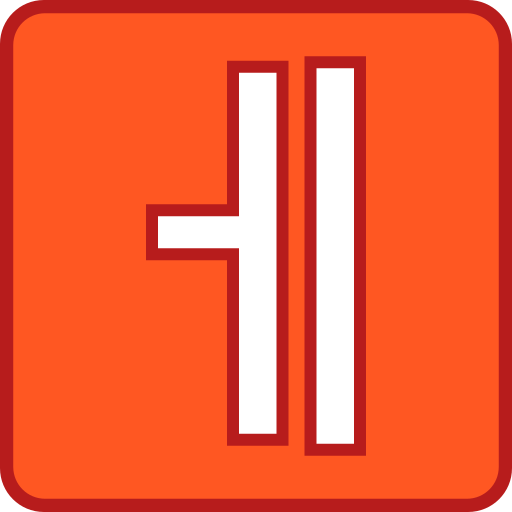 文字e Generic color lineal-color icon