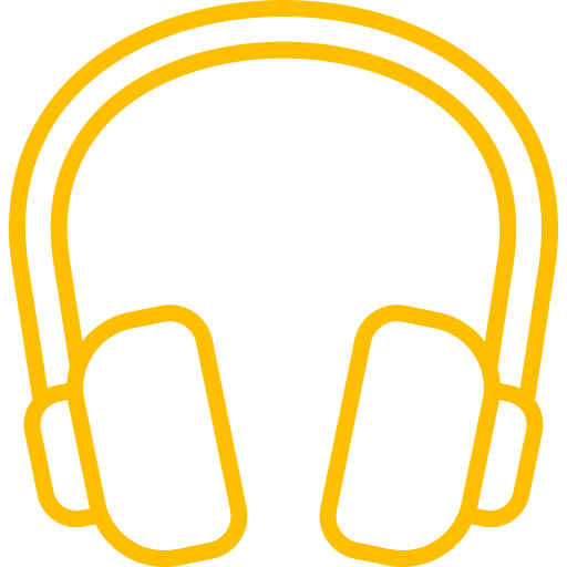 Headphone Generic color outline icon