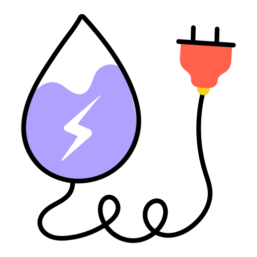 hidroelectricidad Generic color lineal-color icono