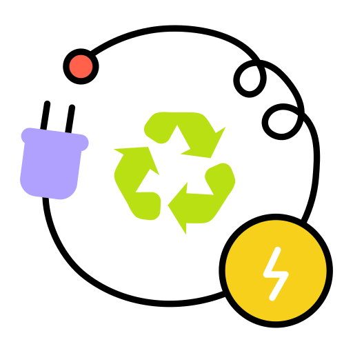 Énergie Generic color lineal-color Icône