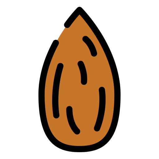 Almond Generic color lineal-color icon