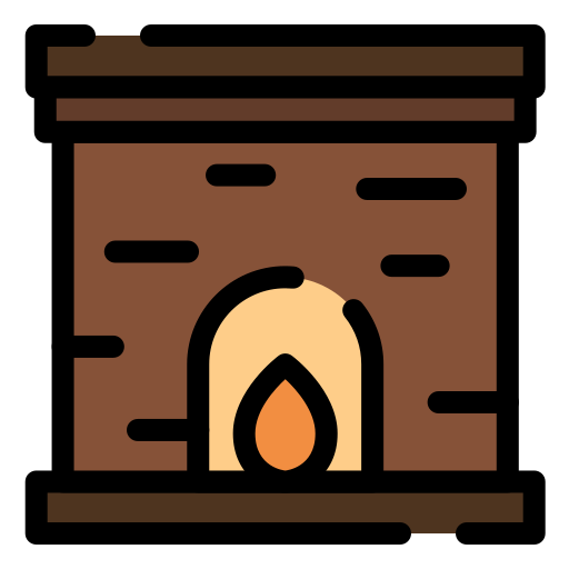 Fireplace Generic color lineal-color icon