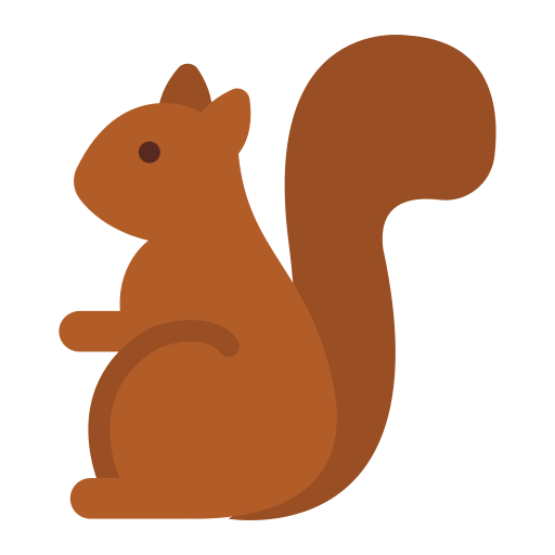 eichhörnchen Generic color fill icon