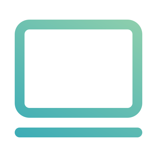 laptop Generic gradient outline icon