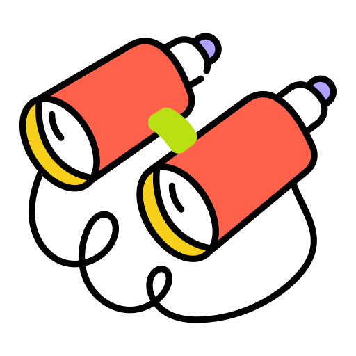 binoculaire Generic color lineal-color Icône