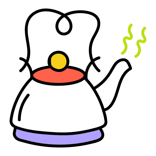 czajnik Generic color lineal-color ikona