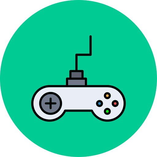 Gaming console Generic color lineal-color icon