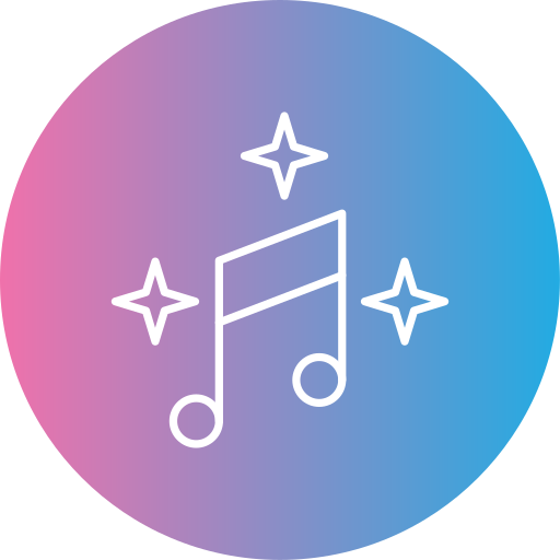 musik Generic gradient fill icon