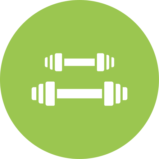 Weightlifting Generic color fill icon